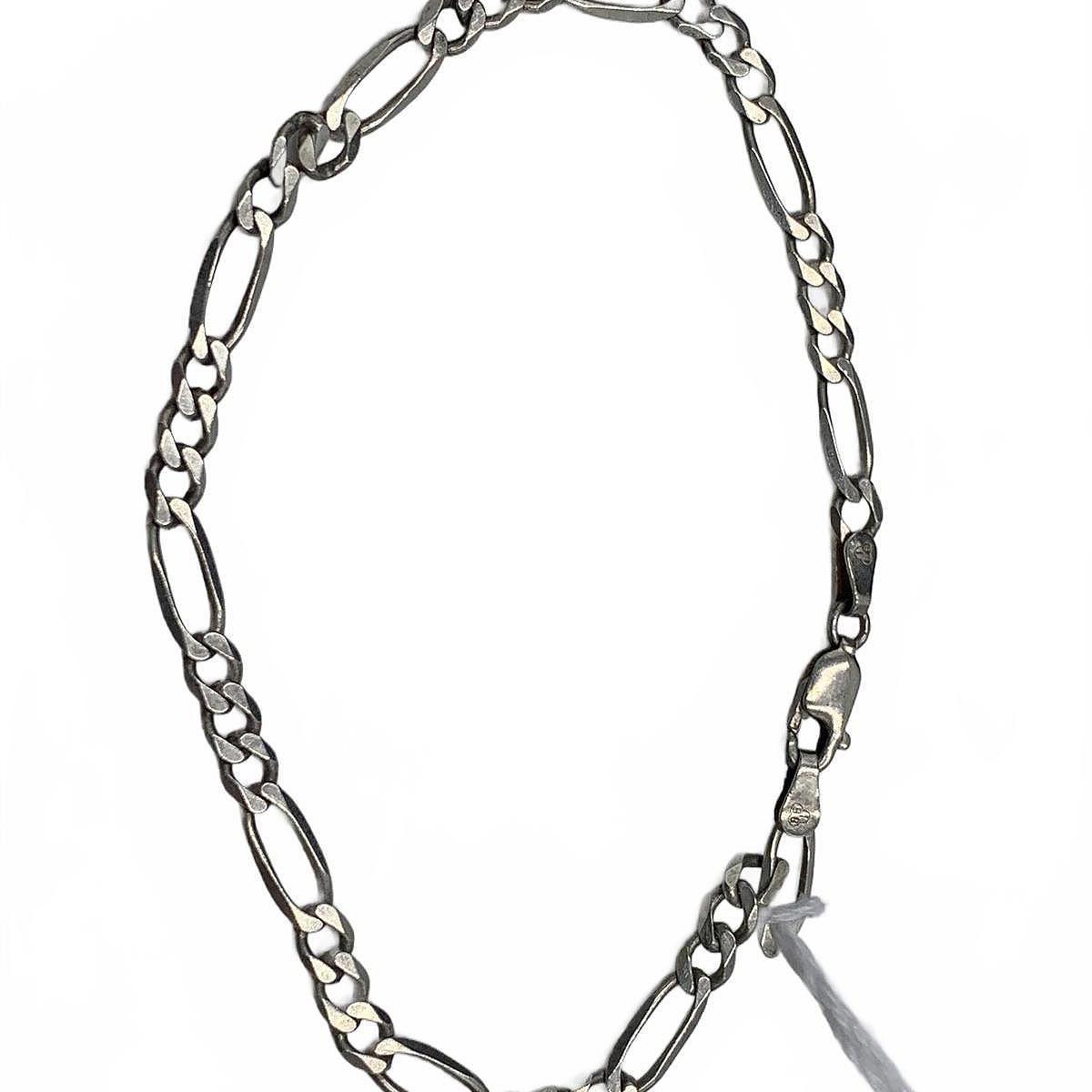 Ibb Italy 925 Sterling Silver Chain Bracelet